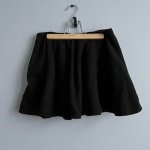 Cotton Black Skirt, Size XS